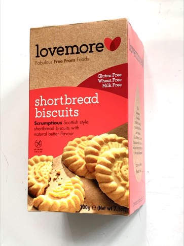 Gluten Free Shortbread Biscuits